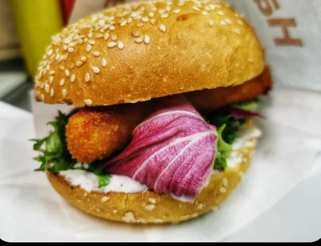 Burger se zeleninou
